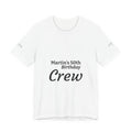 Birthday Crew T‑Shirt — Personalized "Martin's 50th Birthday Crew" / Back "60 Years Certified Classic"